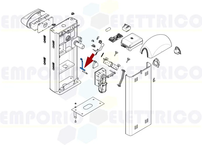 came repuesto grupo cerradura de desbloqueo gard 8 119rig146