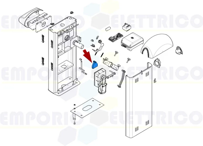 came ricambio staffa aggangio molla gard 8 119rig148