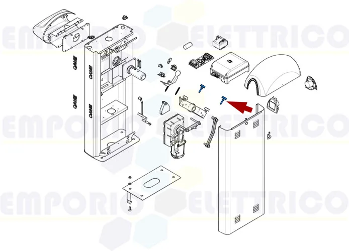 came ricambio ammortizzatori braccio gard 8 2pz 119rig214