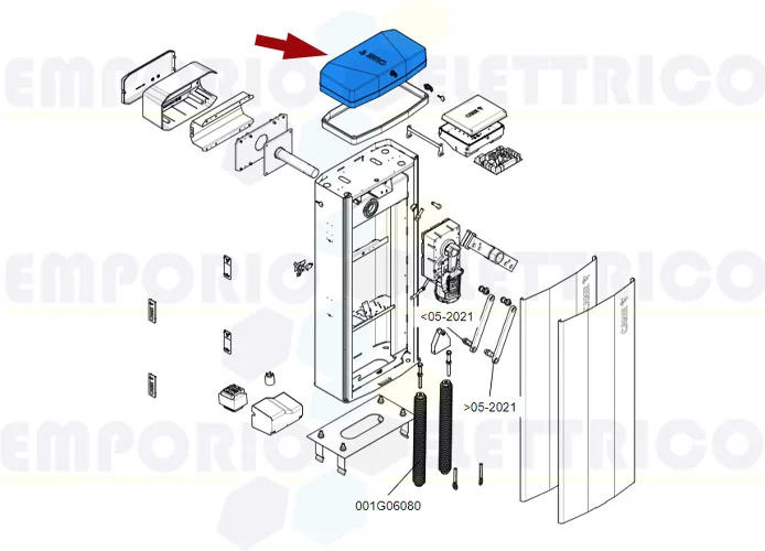 came repuesto grupo tapa gt8 88003-0106