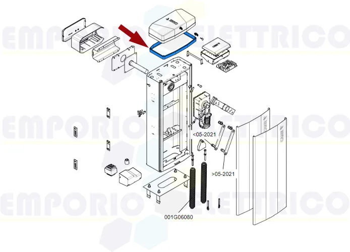 came repuesto corona luminosa gt8 2 piezas 88003-0125