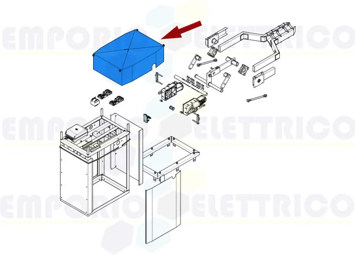 came repuesto tapa armario g12000 119rig110