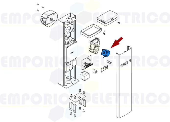 came repuesto motor eléctrico gpt40ags 88003-0037