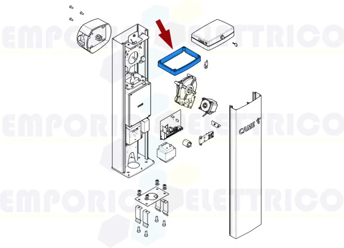 came repuesto corona luminosa gpt40ags 2 piezas 88003-0053