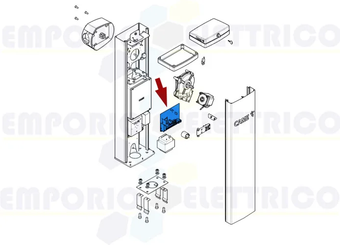 came repuesto tarjeta zlb30a 88003-0054