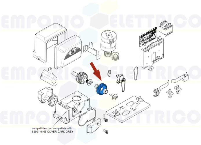 came repuesto corona z=33 bx 88003-0001