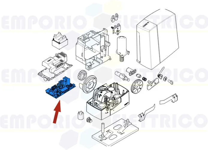 came repuesto tarjeta electrónica zbc1 7040 88001-0261