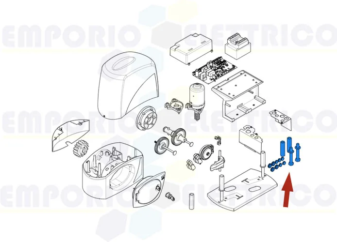 came repuesto paquete de tornillería bx-243 119ribx056