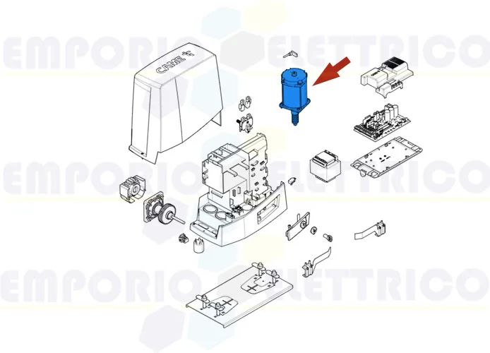 came repuesto grupo motor bkv reversible 88001-0267