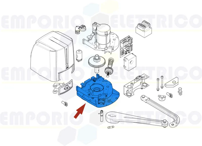 came repuesto caja motorreductor fa70230 fa70230cb 88001-0265