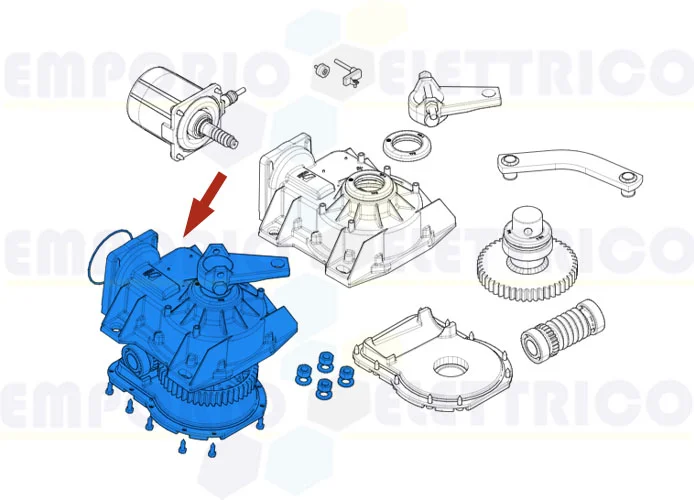 came repuesto grupo reductor frog a 119ria121