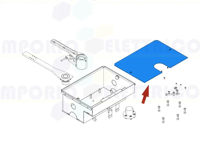 came repuesto tapa caja enterrada frog plus 119ria103