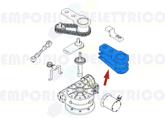 came repuesto estribo izq de enganche puerta superfrog 119ria039