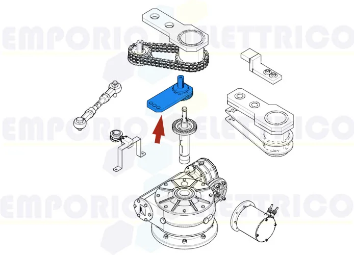 came repuesto brazo motorreductor superfrog 119ria082