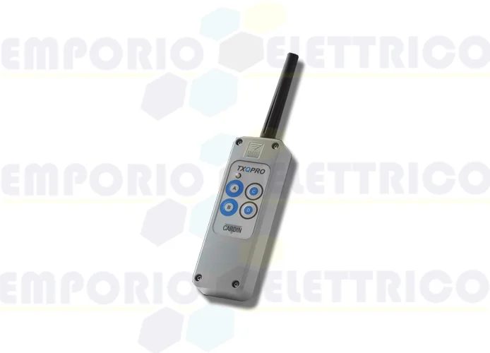 cardin transmisor de 4 funciones 433mhz txqpro449-4a