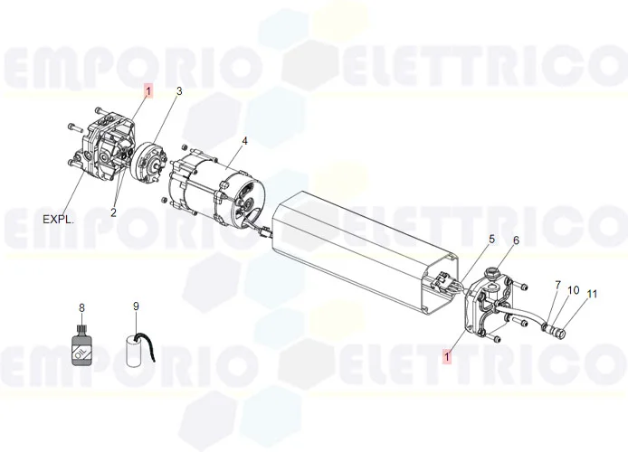 faac ricambio guarnizione serbatoio s800 63003171