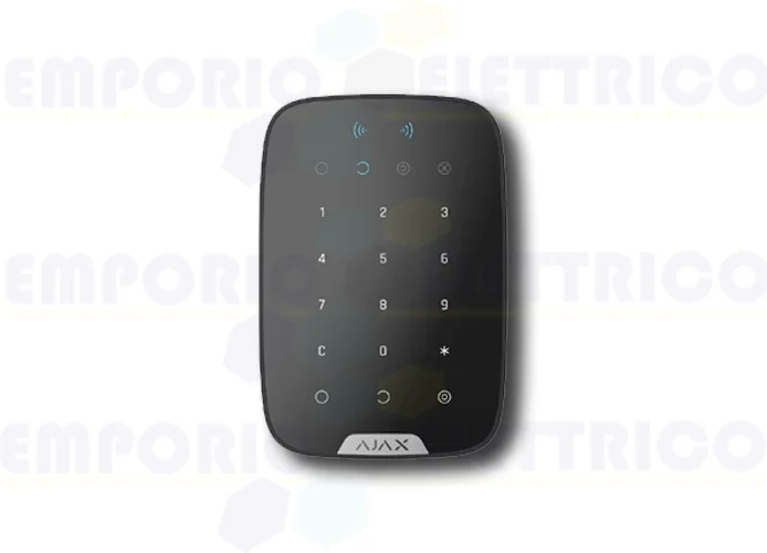 ajax tastiera touch wireless nero keypad plus 38252