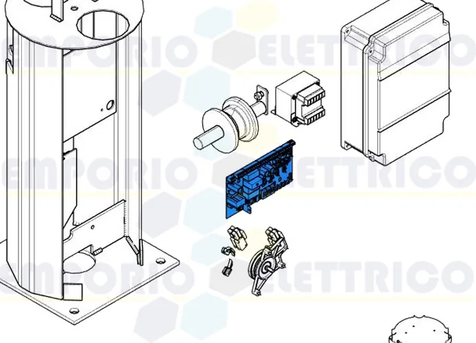 came repuesto tarjeta electrónica zl37c cat-x24 3199zl37c