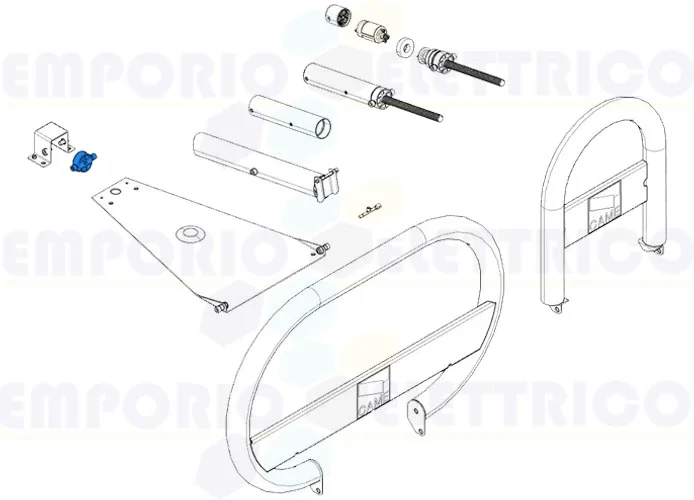 came repuesto tapón motorreductor unipark 119riu004